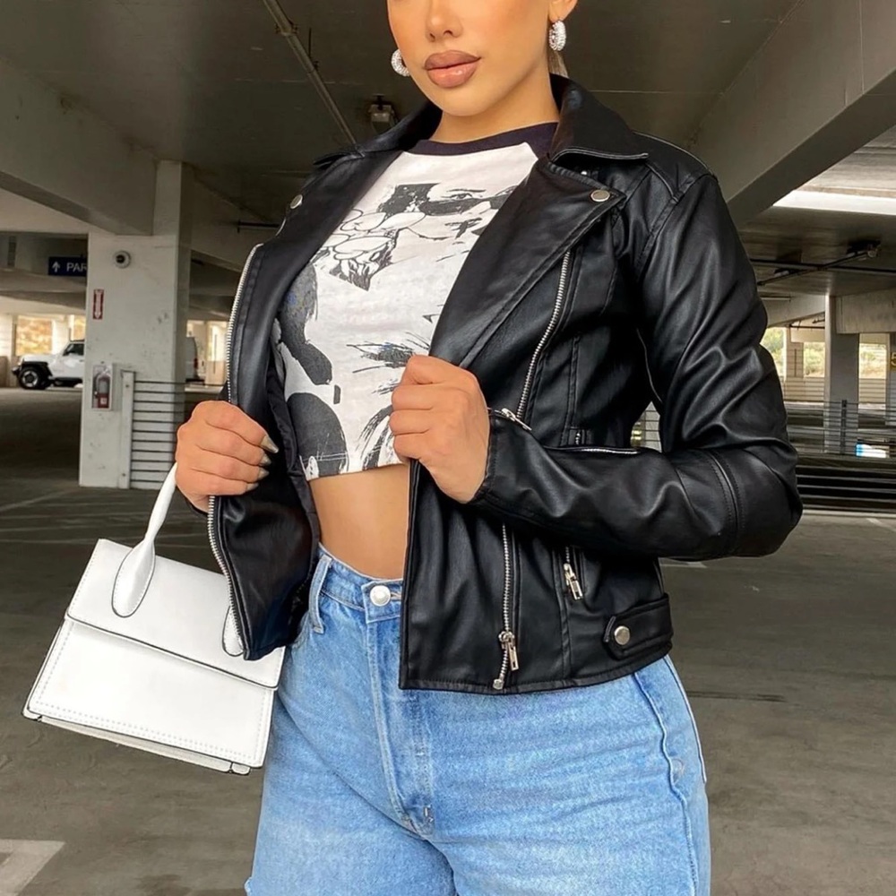 Leather jacket